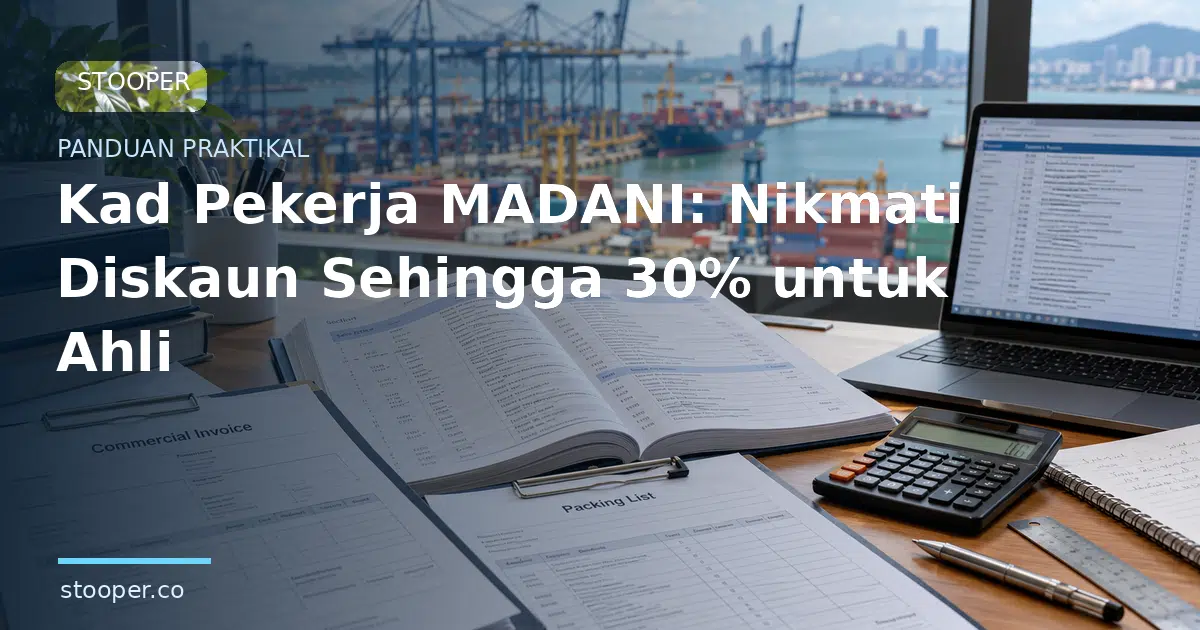 Kad Pekerja MADANI: Nikmati Diskaun Sehingga 30% untuk Ahli Kesatuan Sekerja Malaysia