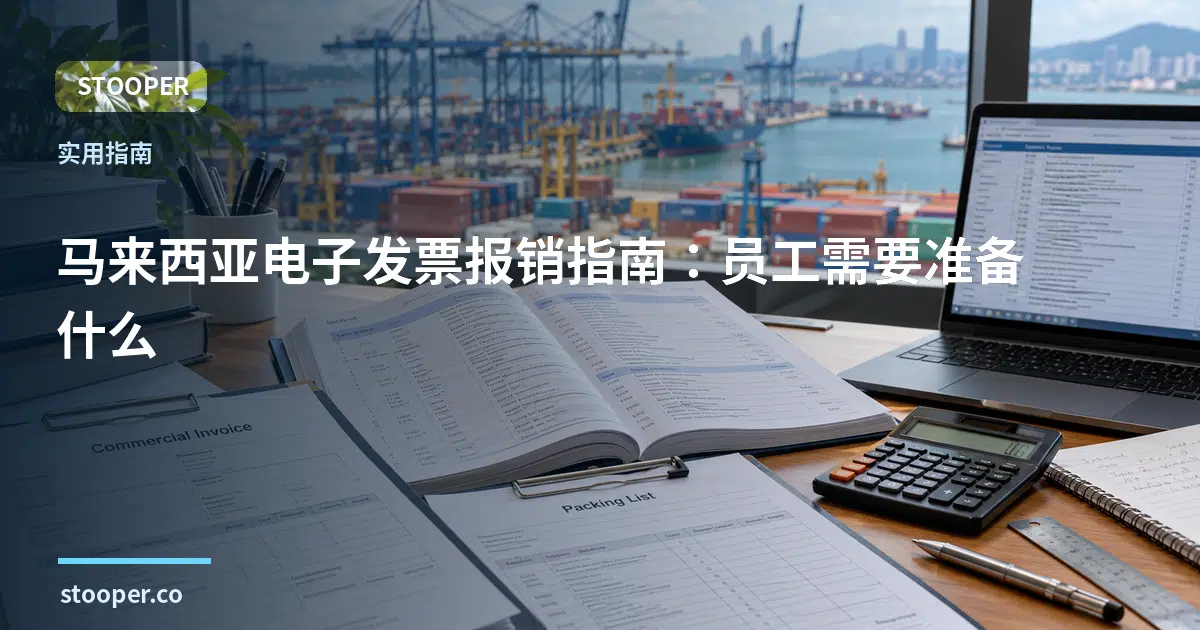 马来西亚电子发票报销指南：员工需要准备什么