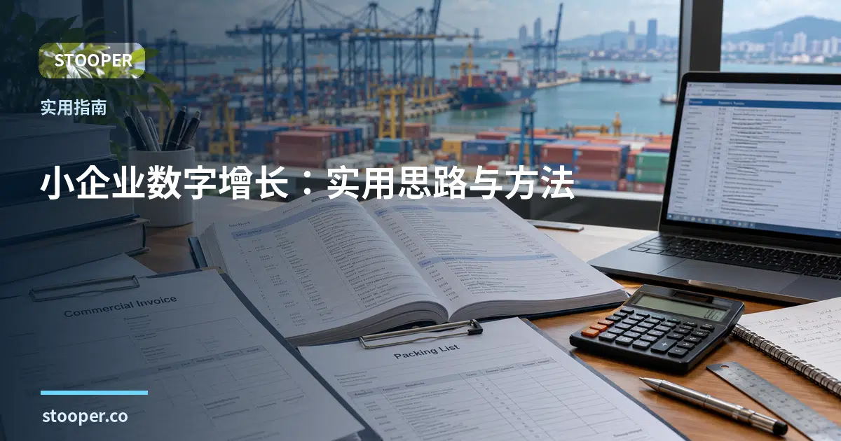小企业数字增长:实用思路与方法