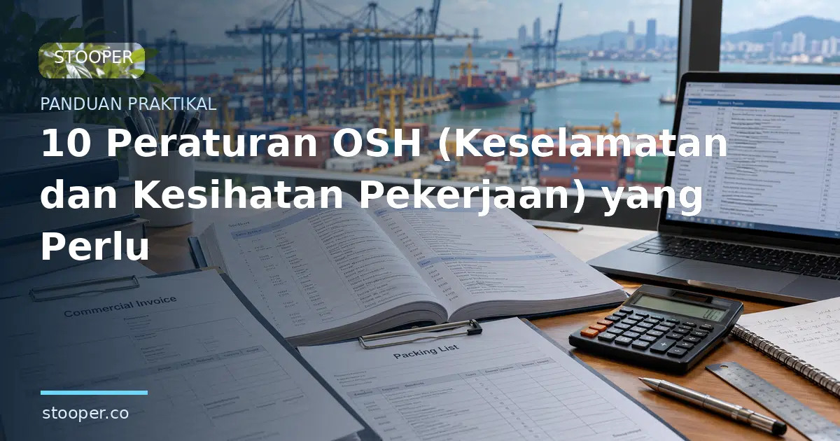 10 Peraturan OSH (Keselamatan dan Kesihatan Pekerjaan) yang Perlu Diketahui Setiap Pekerja di Malaysia